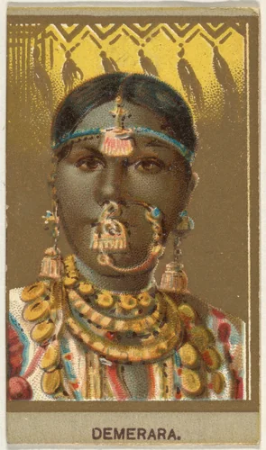 Demerara, from the Races of Mankind series (T181) issued by Abdul Cigarettes by Abdul Cigarettes, print, 1881