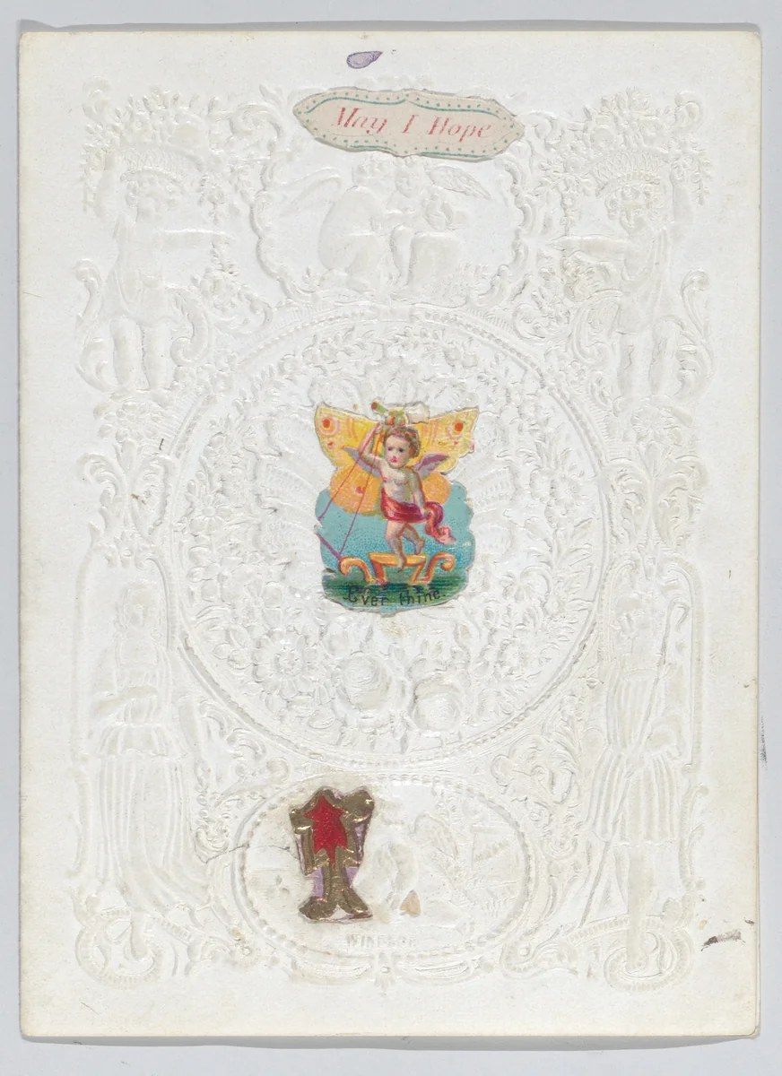 Valentine by anonymous, other, 1850-1870