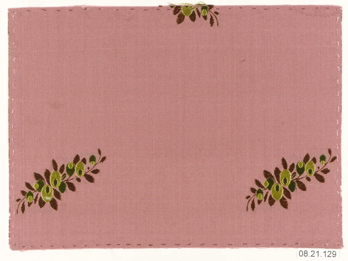 Textile sample by Unknown Designer, textile, 1900