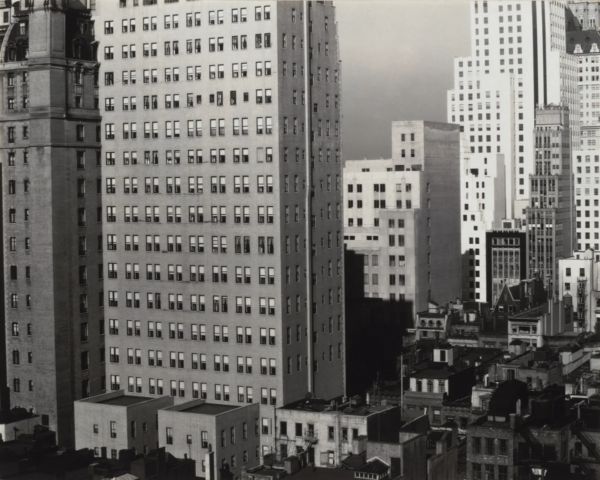 From My Window at An American Place, North by Alfred Stieglitz, photograph, 1931