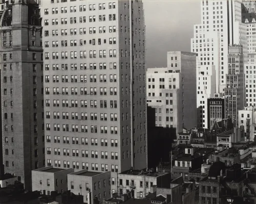 From My Window at An American Place, North by Alfred Stieglitz, photograph, 1931