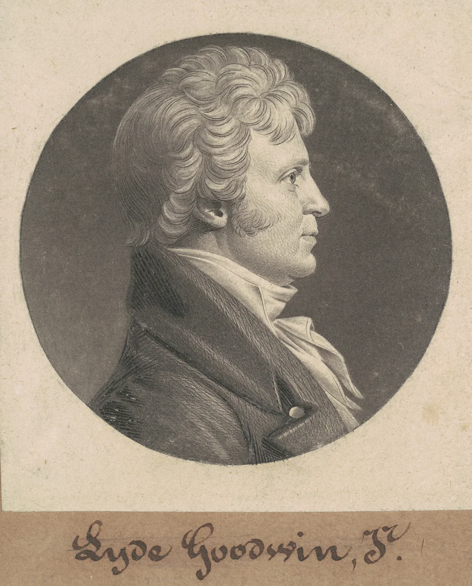 Nicholas Brice by Charles B. J. Févret de Saint-Mémin, print, 1803
