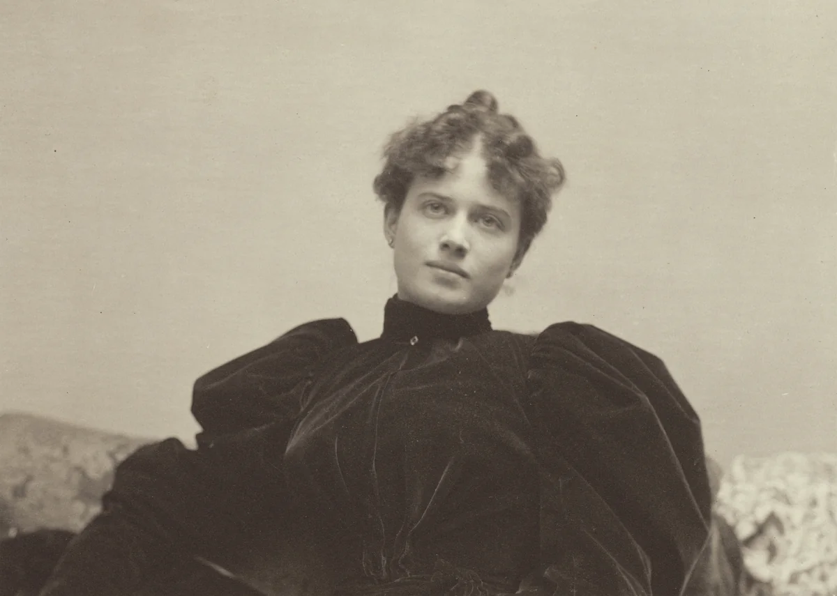 Miss Isaacs by Alfred Stieglitz, photograph, 1894