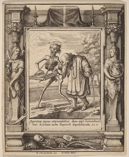 Old Man by Wenceslaus Hollar
Hans Holbein the Younger
Abraham van Diepenbeeck, print, 1651