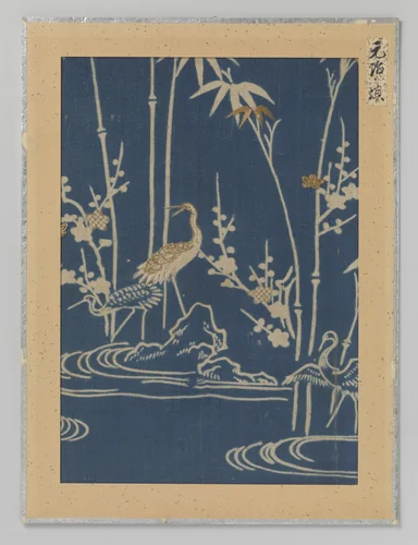 Textielfragment by anonymous, textile, 1864