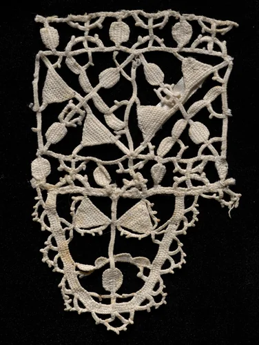 Needlepoint (Punto in aria) Lace Edging by Unknown, textile, 1500-1699
