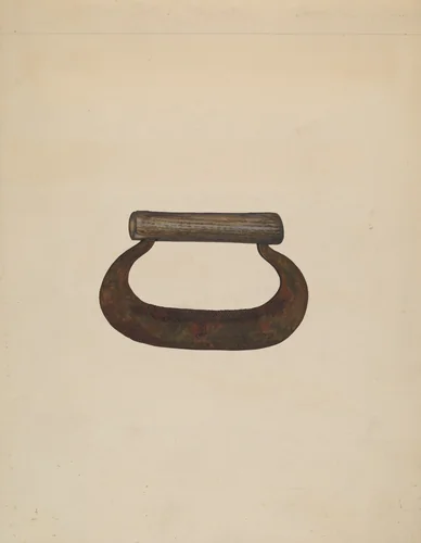 Chopping Knife by Walter Praefke, index of american design, 1937