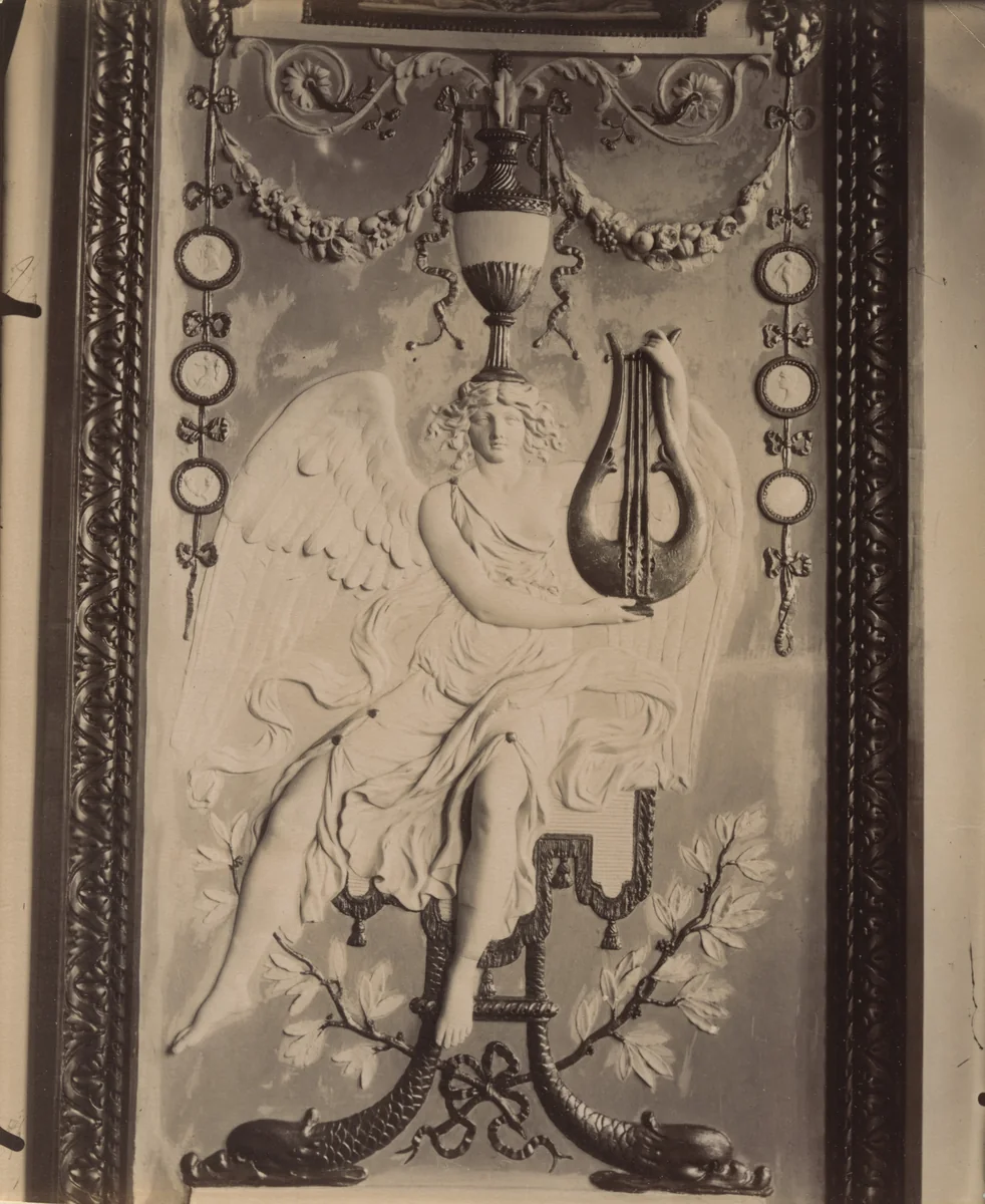 Château de Bagatelle by Eugène Atget, photograph, 1913