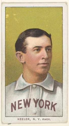 Keeler, New York, American League, from the White Border series (T206) for the American Tobacco Company by American Tobacco Company, print, 1909-1911