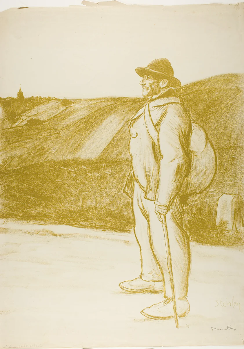 The Tramp by Théophile Alexandre Steinlen, print, 1897