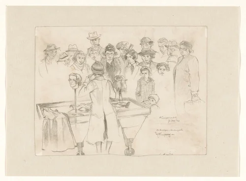 Gezicht op het meer van Nemi by Hugh William Williams, drawing, 1818