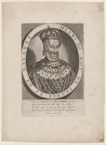 Henry IIII, Roy de France by Thomas de Leu, print, 1560-1620