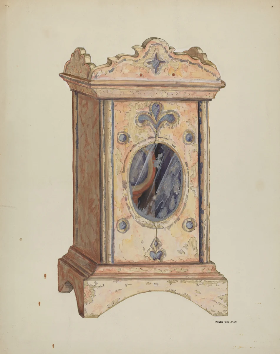 Monstrance by Verna Tallman, index of american design, 1937