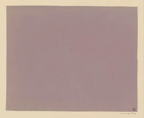 Effen lichtpaars papier by anonymous, other, 1800-1900