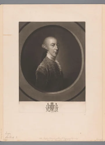 Portret van Francis Seymour-Conway by John Dixon, print, 1765-1775