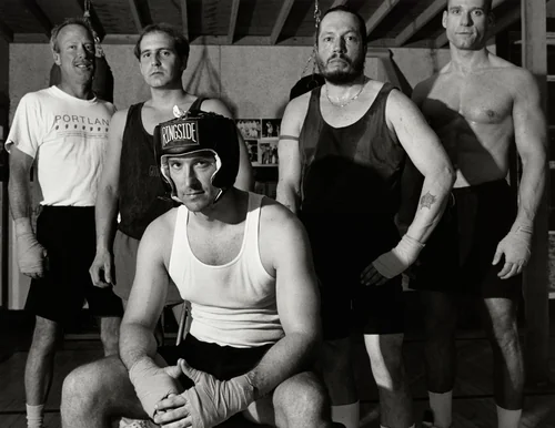 The Bay Area Boxing Club by Nancy Andrews, photograph, 1993