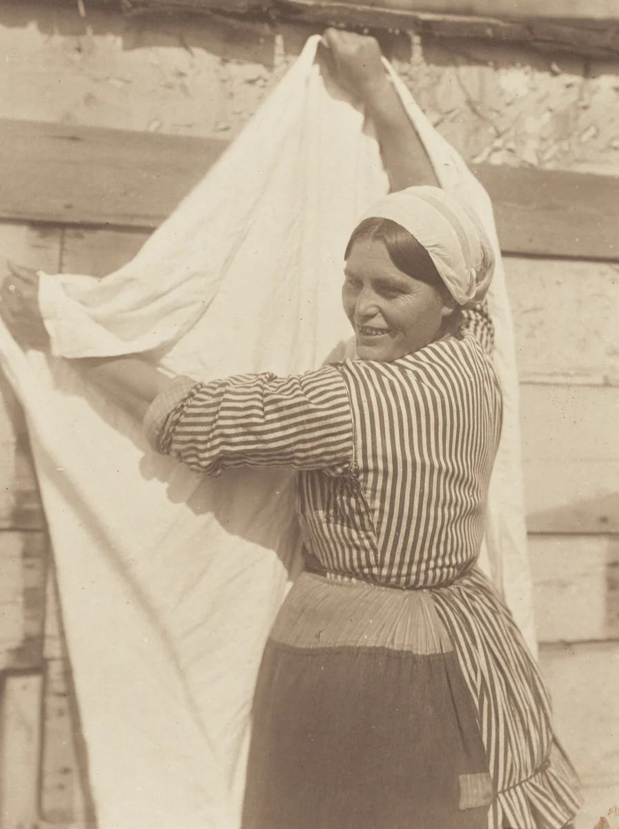 Wash Day, Katwyk by Alfred Stieglitz, photograph, 1894