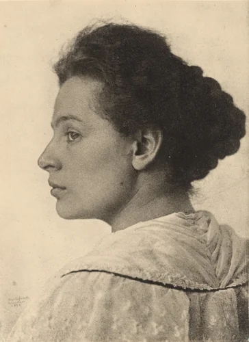 Young Girl by Hugo Erfurth, photograph, 1899