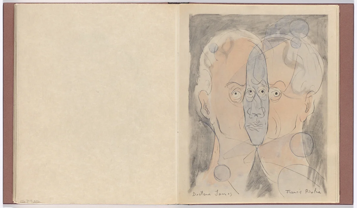 Docteur James (Doctor James) from Le Peseur d'âmes (The Weigher of Souls) by Francis Picabia, illustrated book, 1931
