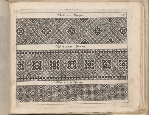 Schön Neues Modelbuch (Page 22 recto) by Johann Sibmacher, book, 1597