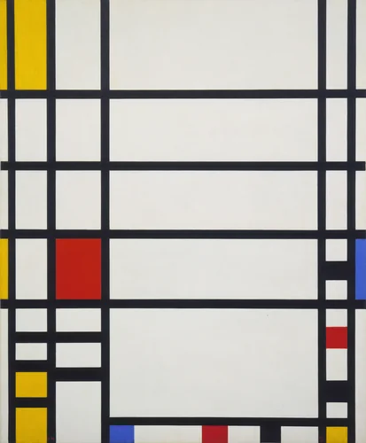 Trafalgar Square by Piet Mondrian, painting, 1939