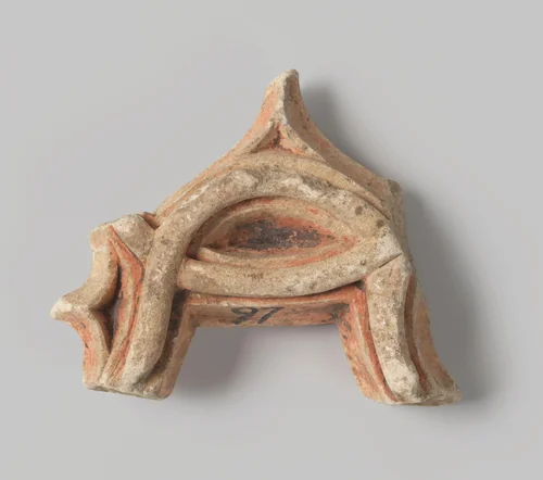 Maaswerk, opgegraven te Utrecht bij het oude Minderbroederklooster (fragmenten) by anonymous, other, 1400-1950