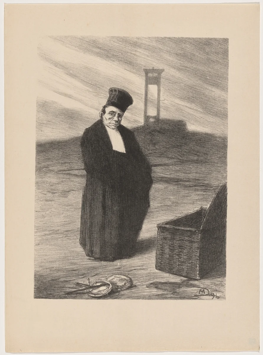 Aimez-vous les uns les autres by Maurice Dumont, print, 1895