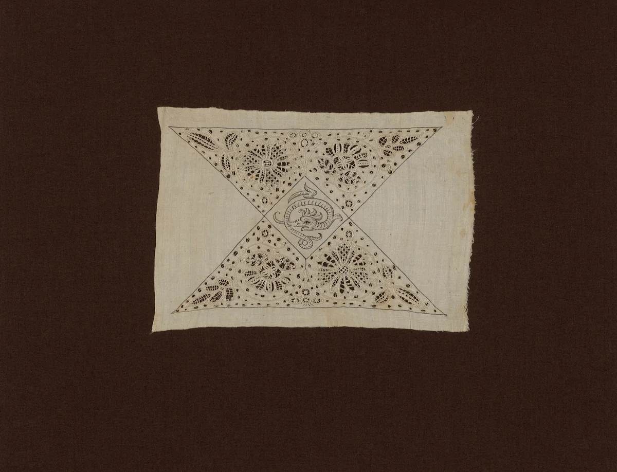 Insertion from a Table Cloth by England, textile, 1601-1625