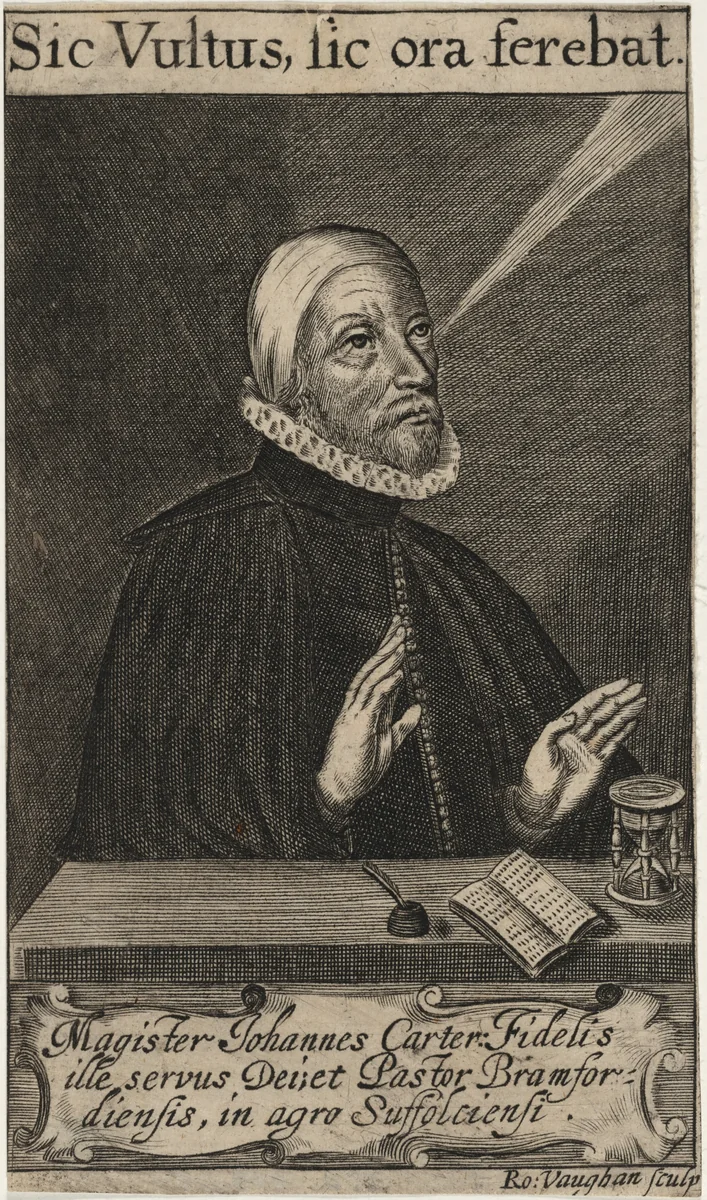 John Carter by Robert Vaughan, print, 1598-1682