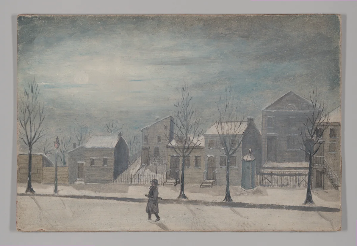 City Watchman by William P. Chappel, artwork, 1870