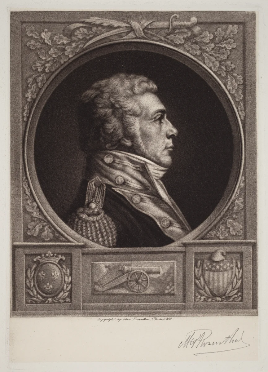 Louis, Chevalier de Toussard by Max Rosenthal, print, 1900