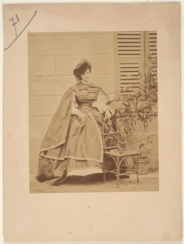 La robe de taffetas by Pierre-Louis Pierson, photograph, 1860-1869