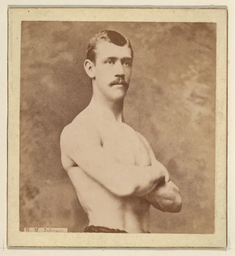 H.M. Johnson, from the Actresses series (N246), Type 2, issued by Kinney Brothers to promote Sporting Extra Cigarettes by Kinney Brothers Tobacco Company, photograph, 1888-1892