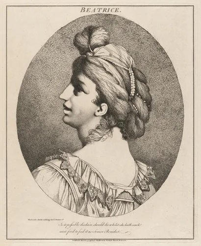 Beatrice by John Hamilton Mortimer, print, 1776