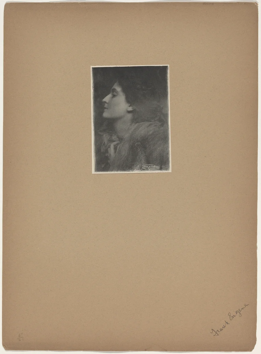 Lady of Charlotte by Frank Eugene, photograph, 1901