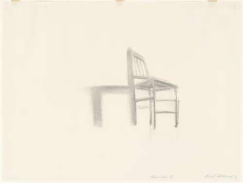 Chair/Chair II by Richard Artschwager, drawing, 1973