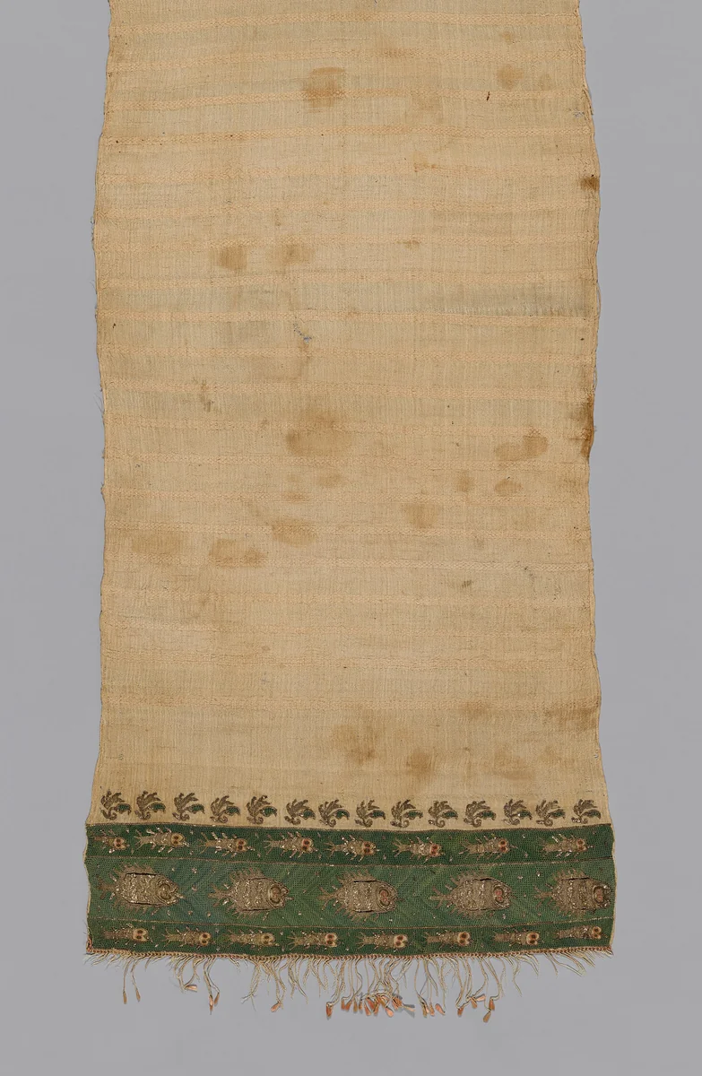 Towel by Turkey, textile, 1801-1900