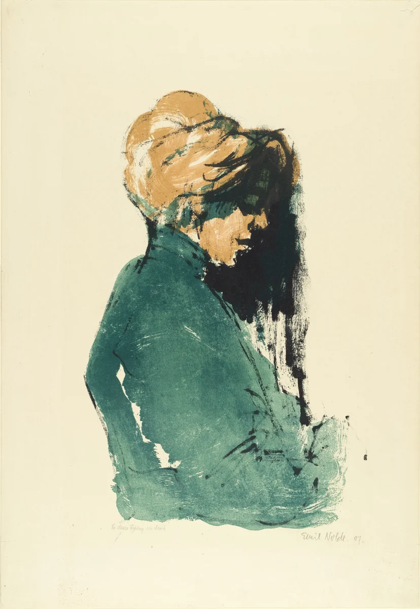 Alice by Emil Nolde, print, 1907