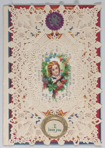 Valentine by anonymous, other, 1880