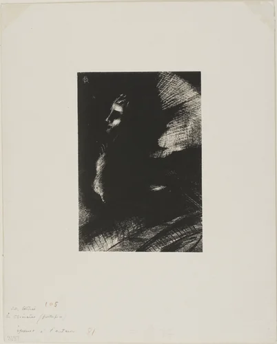 Frontispiece for Les Chimères by Jules Destrée by Odilon Redon, print, 1889