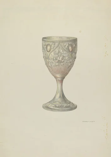 Silver Cup by Edward Jewett, index of american design, 1938