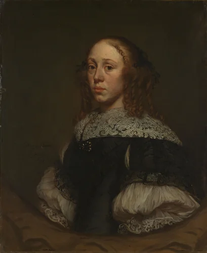 Portrait of a Woman by Pieter van Anraedt, painting, 1671