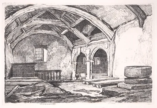 Capel Carrig, Caernarvonshire by John Sell Cotman, print, 1838