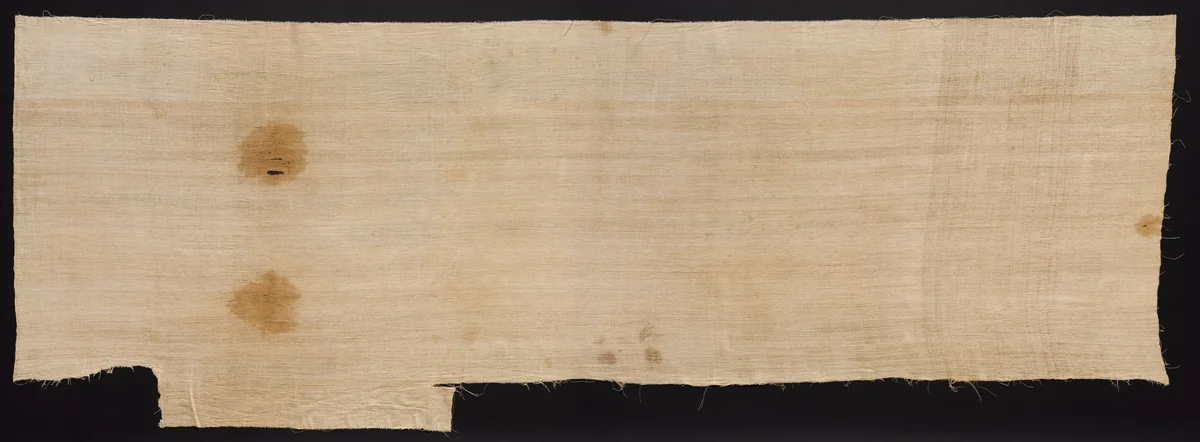 Mummy Linen by Unknown, textile, -1540--1296