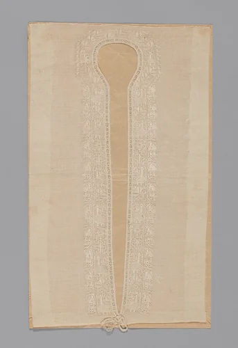 Neck Insert by Leukas, textile, 1701-1800