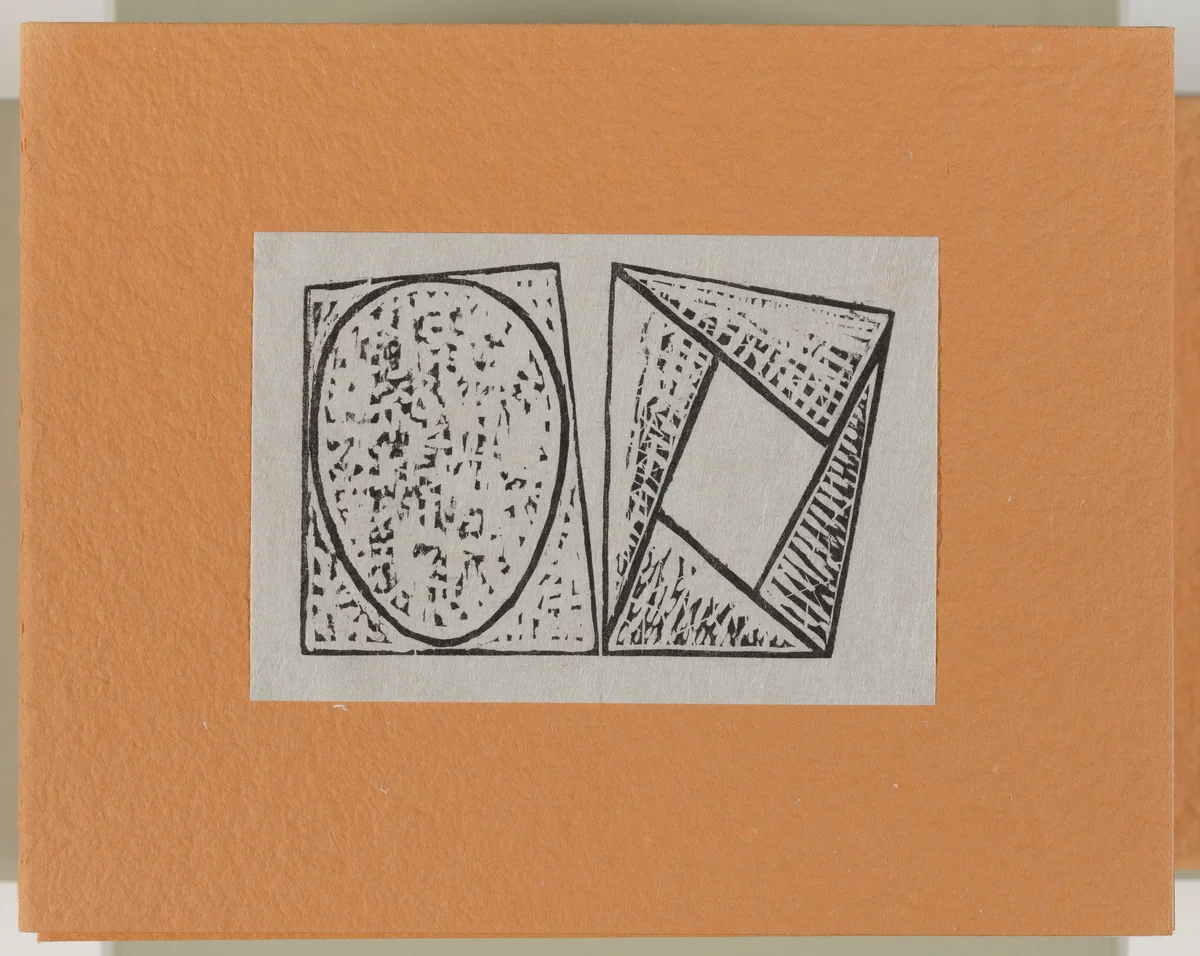 Robert Mangold: Prints 1968-1998; a catalogue raisonné accompanied by 7 original woodcuts by Robert Mangold, portfolio, 2000