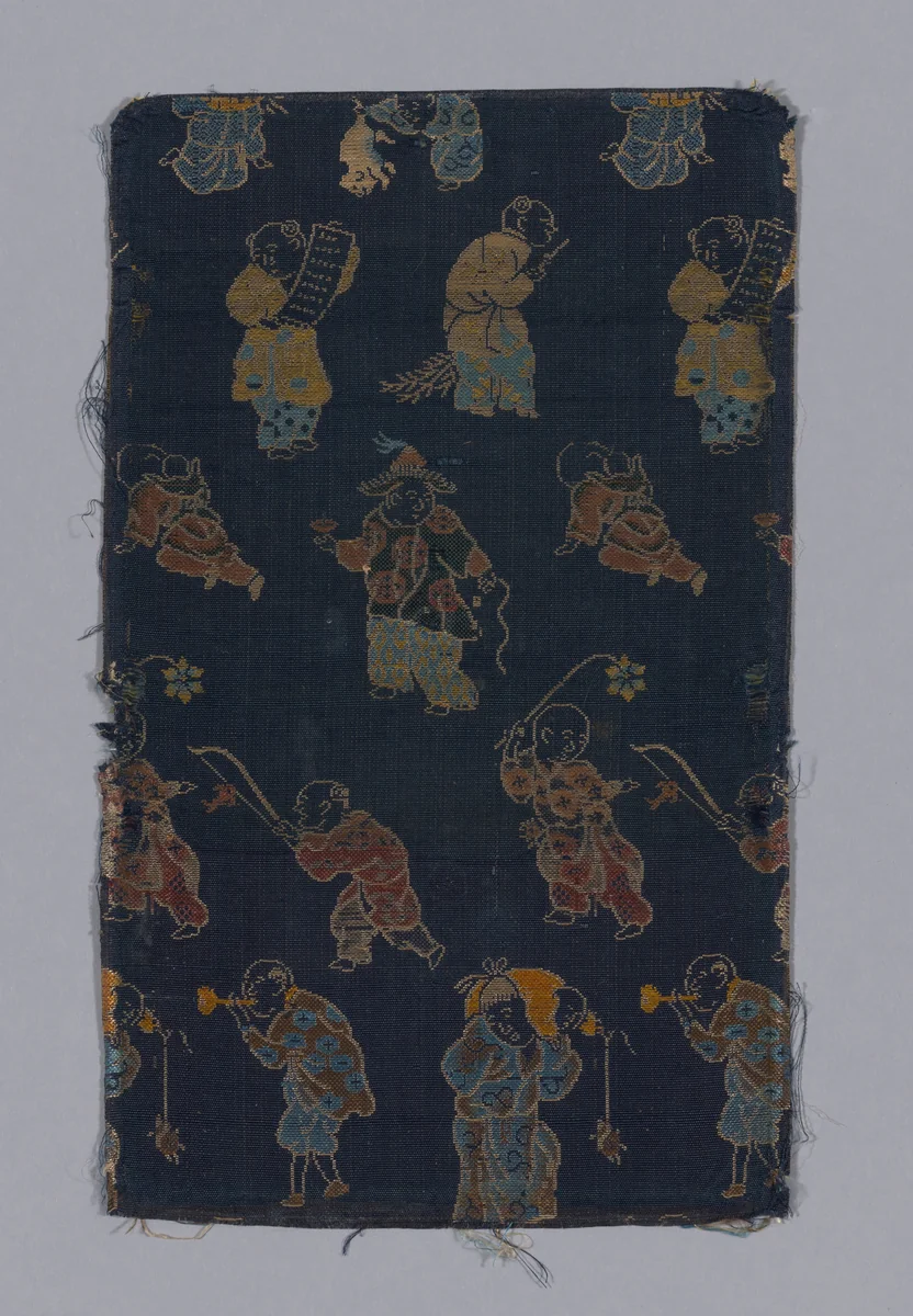 Fragment by Japan, textile, 1701-1800