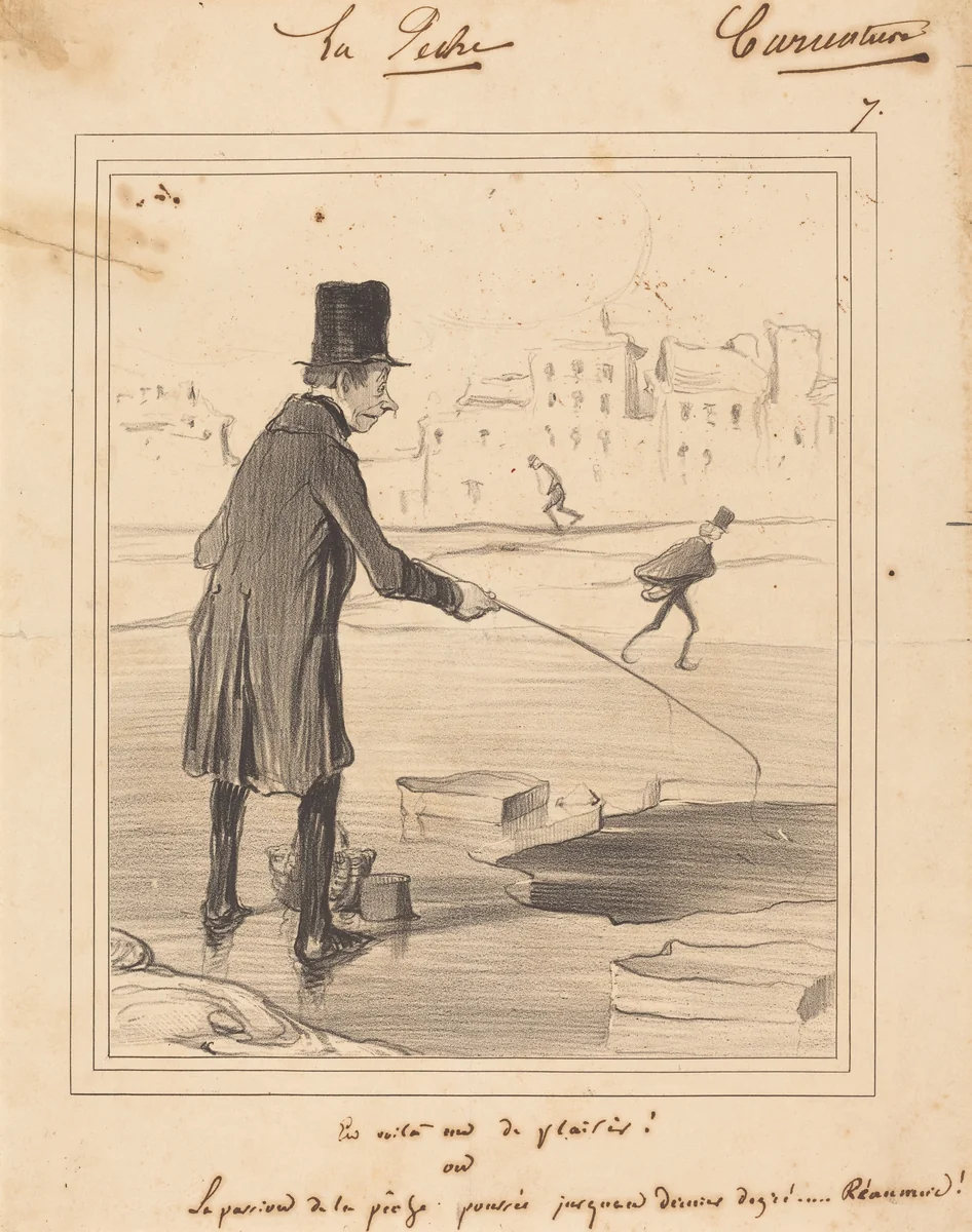 En Voila un de plaisir! by Honoré Daumier, print, 1841
