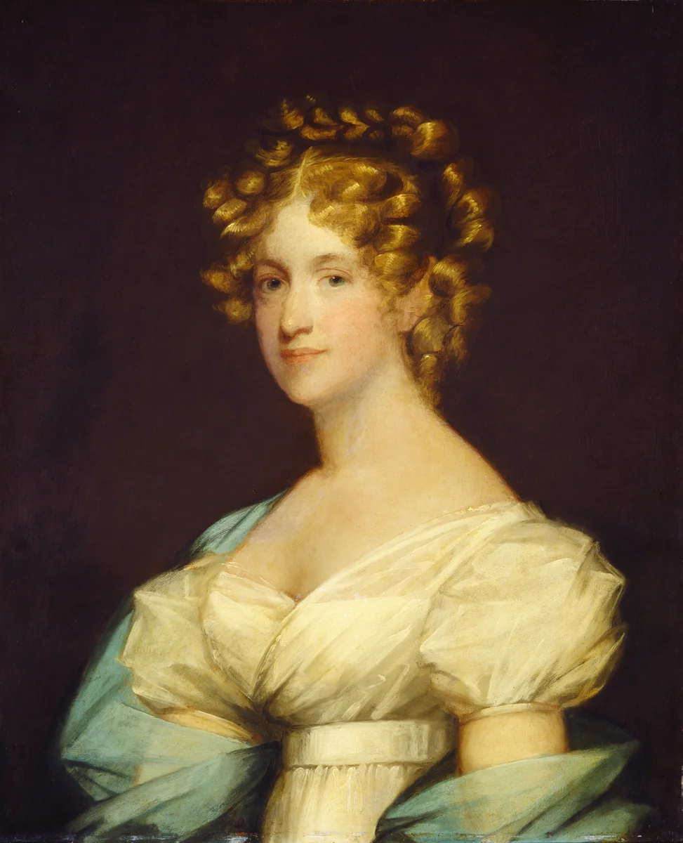 Charlotte Morton Dexter (Mrs. Andrew Dexter) by Gilbert Stuart, painting, 1808-1825