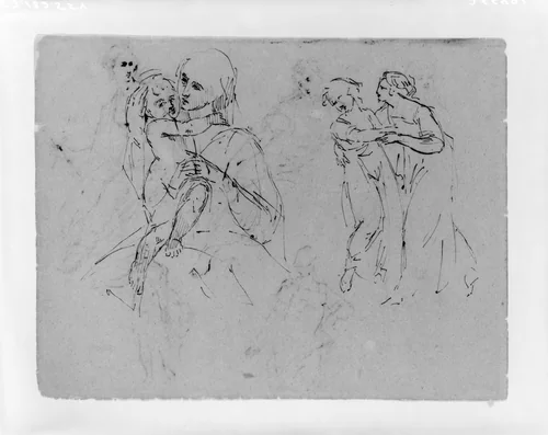 (From Sketchbook) by Thomas Sully, artwork, 1810-1820